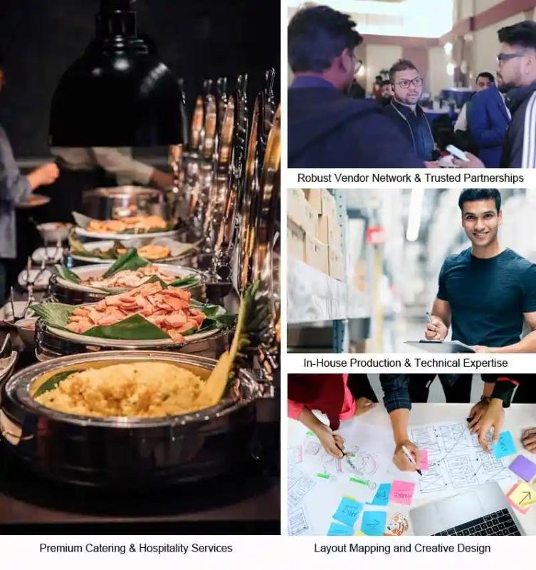 Blooms Event Management Company in Noida, Delhi, Gurugram - Corporate Events, Social Events & Catering Services