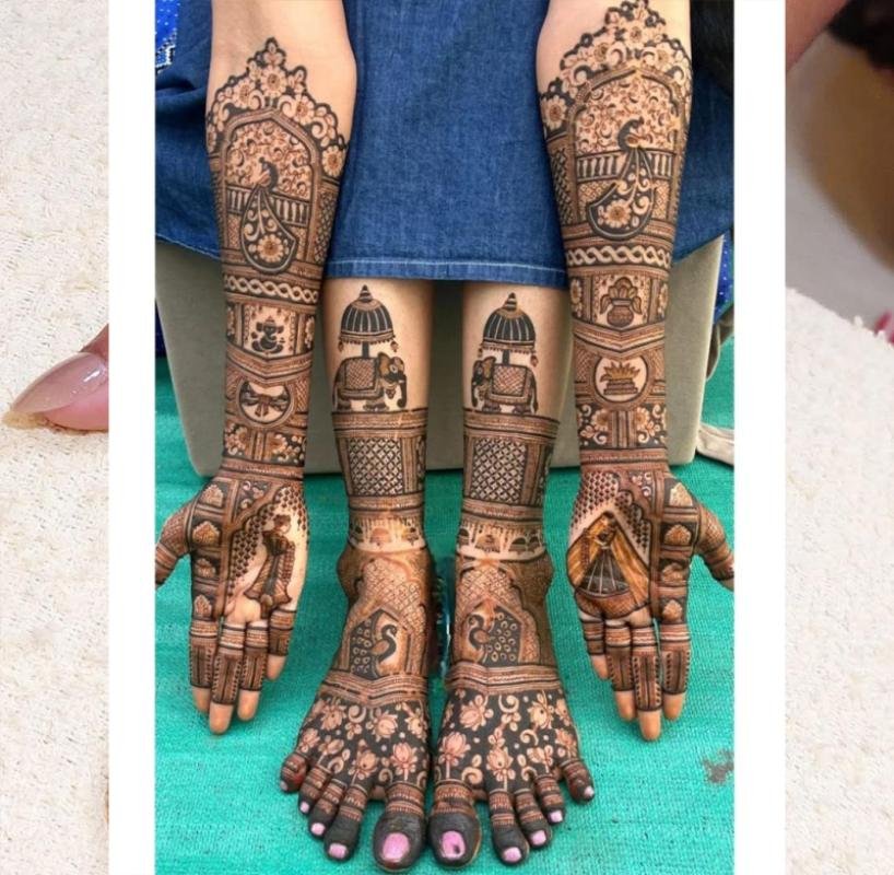 Ajay Mehandi Artist-Best Bridal Mehandi Artist Near me/Best Mehandi Artist in Noida/Home Services Free