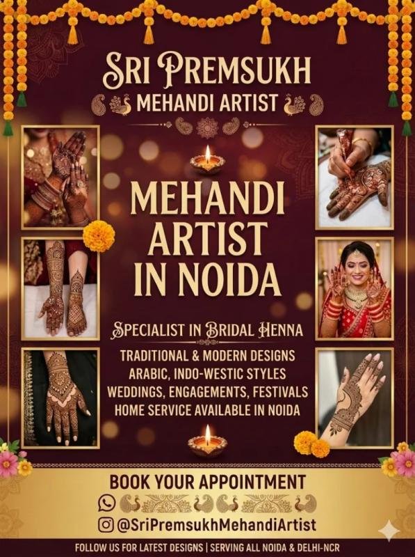 Sri premsukh mehandi artist - Mehandi Artist in Noida