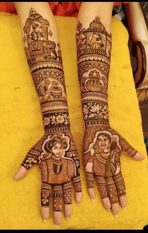 Raju bridal mehandi artist