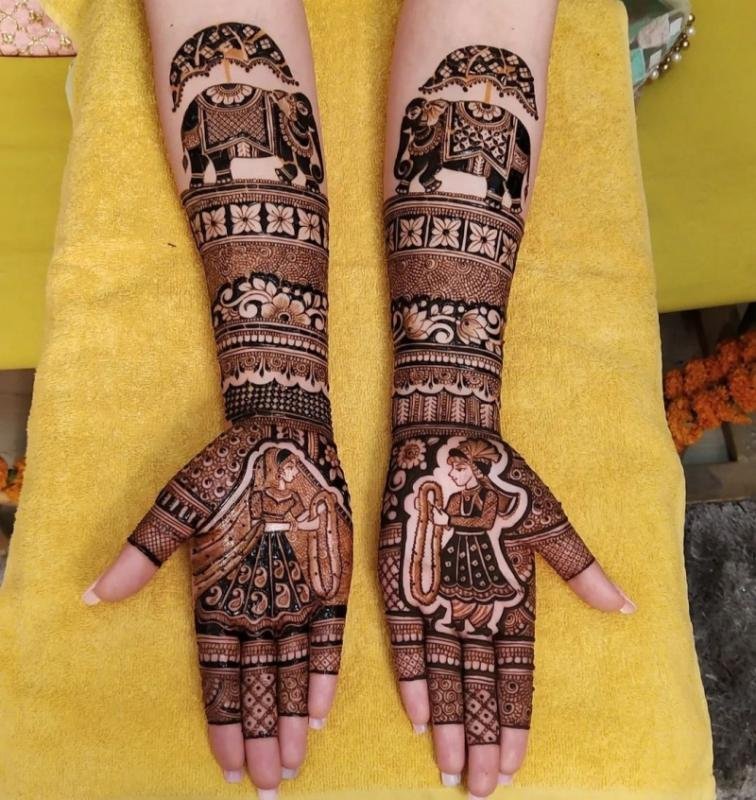 Raju bridal mehandi artist