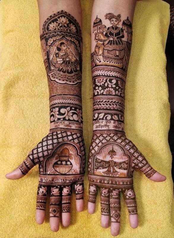 Raju bridal mehandi artist