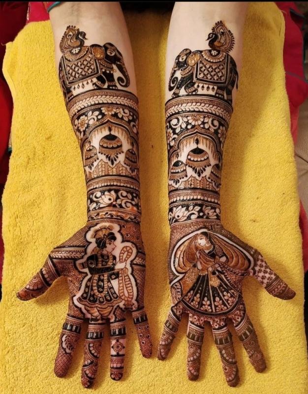 Raju bridal mehandi artist